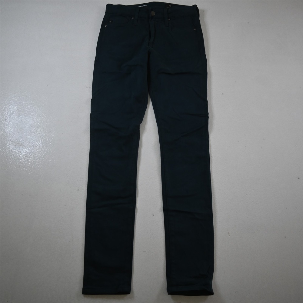 AG Adriano Goldschmeid 24 Farrah Skinny Ankle High Rise‎ Teal Blue Green Jeans